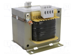 Transformer: mains; 500VA; 400VAC; 230V; Leads: terminal block