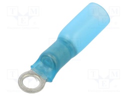 Tip: ring; M4; Ø: 4.3mm; 1.5÷2.5mm2; crimped; for cable; insulated