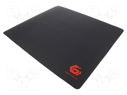 Mouse pad; black; 400x450x3mm