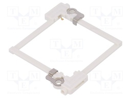 Connector: LED holder; push-in; Features: one-piece
