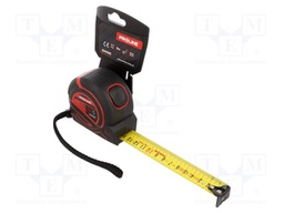 Measuring tape; L: 8m; Width: 25mm; strengthened construction