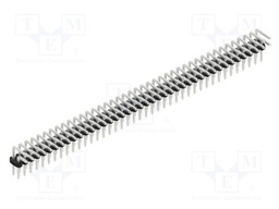 Connector: pin strips; pin header; male; PIN: 82; 2mm; THT; 2x41