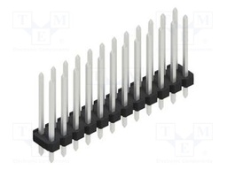 Connector: pin strips; pin header; male; PIN: 24; 2.54mm; THT; 2x12
