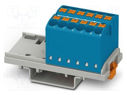 Splice terminal: rail; 24A; 690V; push-in; PA; 0.14÷4mm2; W: 28.6mm