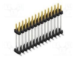 Connector: pin strips; pin header; male; PIN: 28; 2mm; SMT; 2x14