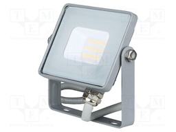 Lamp: LED flood light; 10W; 230VAC; neutral white; 100°; 4000K