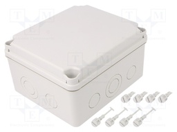 Enclosure: junction box; X: 155mm; Y: 179mm; Z: 99mm