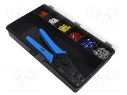 Kit: for crimping push-on connectors, terminal crimping