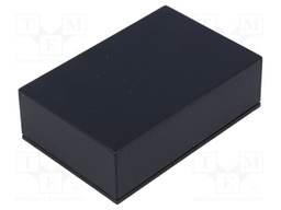 Enclosure: designed for potting; X: 60mm; Y: 89.5mm; Z: 27.5mm; ABS