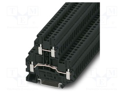 Splice terminal: rail; UT; PA; L: 64.4mm; terminals: 4; W: 5.2mm