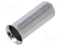 Tip: bootlace ferrule; non-insulated; copper; 25mm2; 21mm; tinned