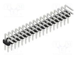 Connector: pin strips; pin header; male; PIN: 36; 2mm; THT; 2x18
