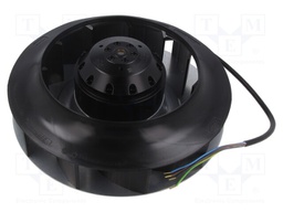 Fan: AC; radial; 230VAC; Ø225x69mm; 825m3/h; ball bearing; 2650rpm