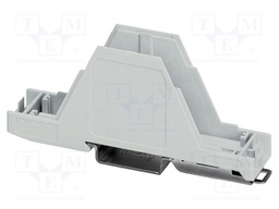 Enclosure base; grey; UL94V-0; ME 22,5; for DIN rail mounting