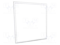 Lamp: LED light panel; 45W; 230VAC; white cold; 120°; 6000K; IP20