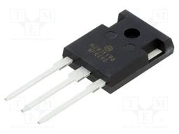 Transistor: NPN; bipolar; 250V; 16A; 200W; TO247-3