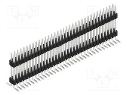 Connector: pin strips; pin header; male; PIN: 68; 1.27mm; SMT; 2x34