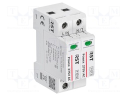 Surge arrester; Type 1+2; In 8/20us: 50kA; Uoper.max: 275VAC; IP20