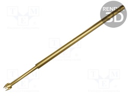 Test needle; Spring compression: 4mm; 6.35mm; Min.pitch: 1.91mm