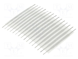 Connector: jumper cable; Cable ph: 2.54mm; L: 25.4mm; straight