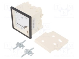 Meter; on panel; analogue; 0÷150V; Class: 1,5; IP52; Length: 61mm