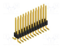 Connector: pin strips; pin header; male; PIN: 24; 1.27mm; SMT; 2x12