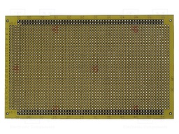 Board: universal; single sided,prototyping; W: 100mm; L: 160mm