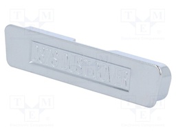 Metalized protection; PIN: 37; D-Sub 37pin,D-Sub HD 62pin