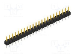 Connector: pin strips; pin header; male; PIN: 22; 2.54mm; THT; 1x22
