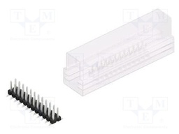 Connector: pin strips; pin header; male; PIN: 24; 2.54mm; SMT; 2x12