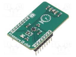Click board; pressure sensor; I2C; BM1386GLV; mikroBUS connector