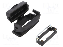 Enclosure: for rectangular connectors; Han Eco A; size 16A; IP65