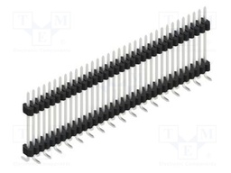 Connector: pin strips; pin header; male; PIN: 34; 1.27mm; SMT; 1x34