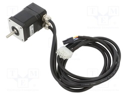 Motor: DC; 2-phase,bipolar,stepper; 24÷48VDC; encoder; 500mNm