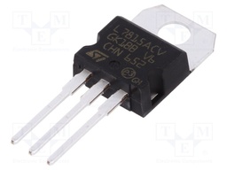 IC: voltage regulator; linear,fixed; 15V; 1.5A; TO220; THT