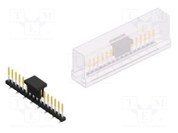 Connector: pin strips; pin header; male; PIN: 16; 2mm; SMT; 1x16