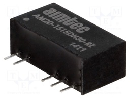Converter: DC/DC; 2W; Uin: 13.5÷16.5V; Uout: 15VDC; Uout2: -15VDC