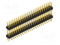 Connector: pin strips; pin header; male; PIN: 48; 2.54mm; SMT; 2x24