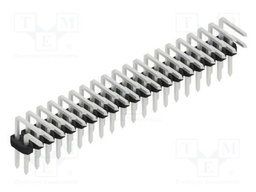 Connector: pin strips; pin header; male; PIN: 40; 2mm; THT; 2x20