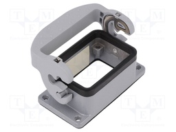 Enclosure: for HDC connectors; size 6; Pitch: 44x27mm