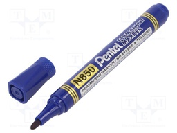 Permanent marker; blue; round; N850
