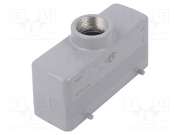 Enclosure: for HDC connectors; C-TYPE; size 104.27; IP66; PG21