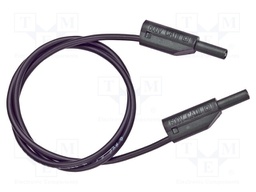 Test lead; 10A; 2mm banana plug-2mm banana plug; insulated