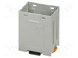 Enclosure base; grey; UL94V-0; EH 52,5; for DIN rail mounting