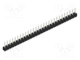 Connector: pin strips; pin header; male; PIN: 28; 2.54mm; THT; 1x28