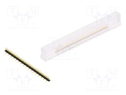 Connector: pin strips; pin header; male; PIN: 35; 2mm; SMT; 1x35