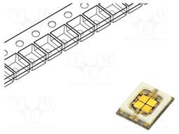 Power LED; white,white cold; 20W; 2150-2350K,5350-6250K; 120°