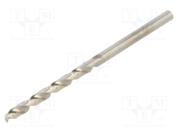 Drill bit; for metal; Ø: 3.2mm; L: 65mm; Working part len: 36mm