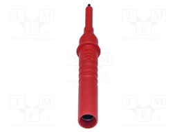 Probe tip; black,red; Tip diameter: 4mm; Socket size: 4mm