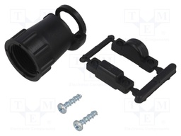 Cable hood and fastener; CPC; Case: size 13; 11.5mm; straight